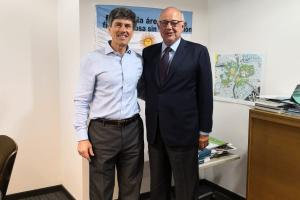 El Embajador argentino ante ante la UE recibió al nuevo Presidente y al Coordinador de MAIZALL 