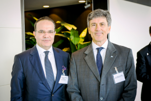 Almuerzo con el Director de la Agencia Espacial Europea (ESA) 