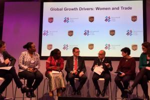 Faurie en Davos: "Cerrar la brecha de género no es sólo un compromiso moral y de justicia, sino también un imperativo económico"