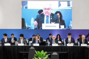 Faurie inauguró en Mar del Plata la Reunión de G20 sobre Comercio e Inversiones 