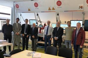 El Presidente de la Fundación Argentina de Nanotecnología (FAN) visitó el laboratorio de innovación en Industria 4.0 "Sirris""