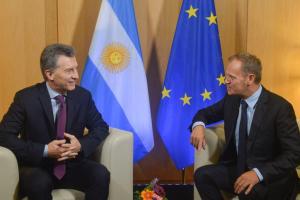 Presidente de la Nación, Ing Mauricio Macri y Presidente del Consejo Europeo, Donald Tusk (2/3)