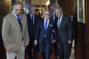 El Canciller Faurie se reunió hoy con el Secretario General de la ONU, António Guterres
